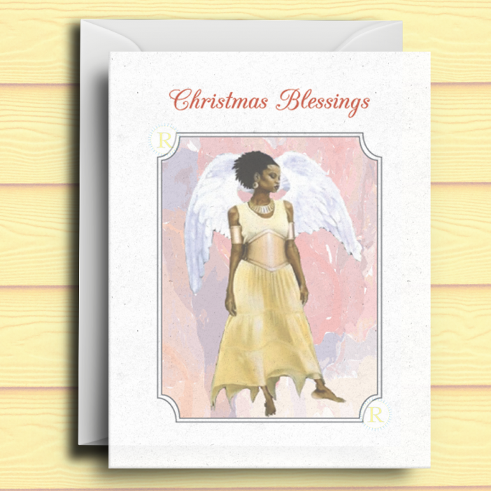 Black Angel A Christmas Card